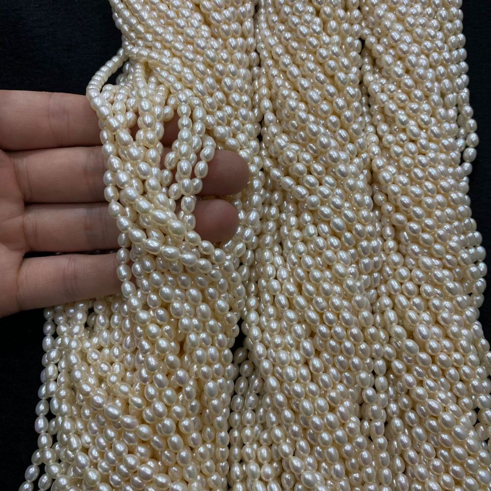 4-5mm Natural Freshwater Pearl Seed Beads DIY Accessories