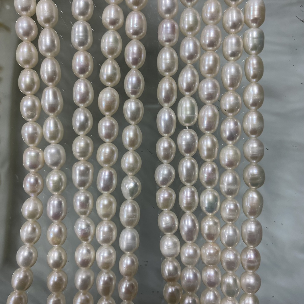 6-6.5mm Natural Freshwater Pearl with Minor Imperfections - DIY Accessories