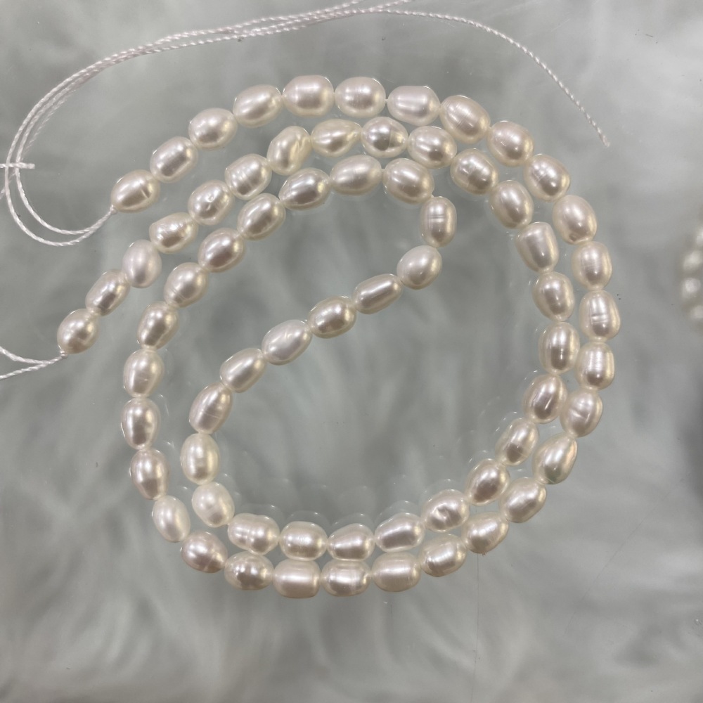 4-5mm Natural Freshwater Pearls, High Luster, Few Flaws, DIY Accessories