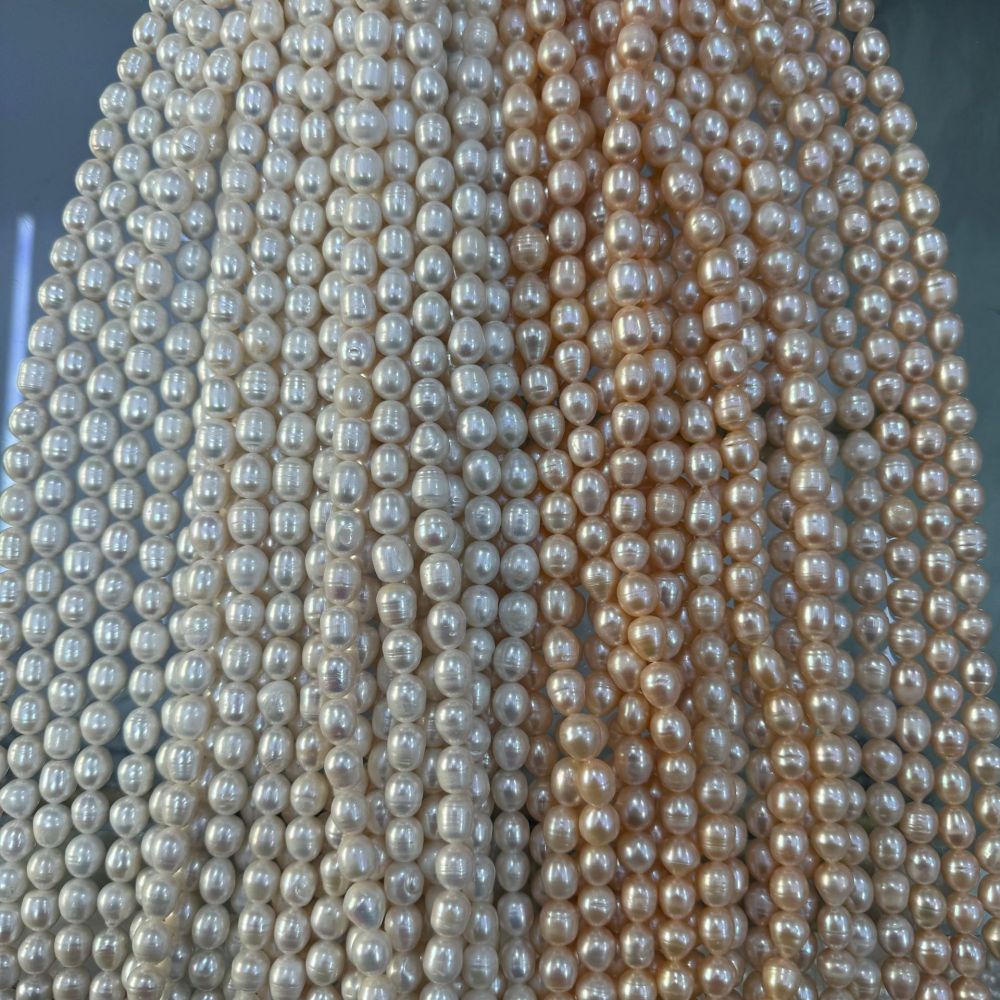 8-11mm Natural Freshwater Pearls, High Luster, Slight Texture, DIY Accessories