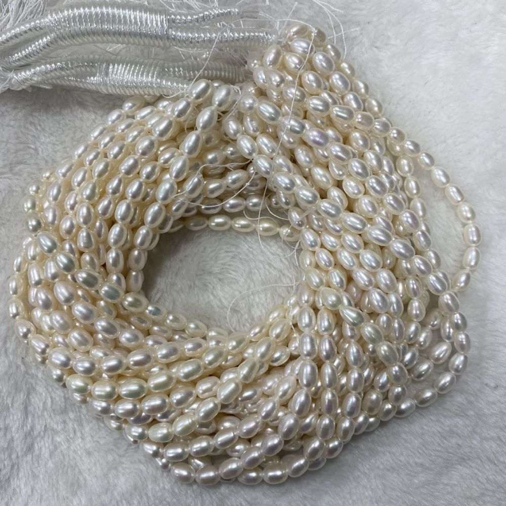 7-8mm Natural Freshwater Pearls, High Luster, Very Few Blemishes, DIY Accessories