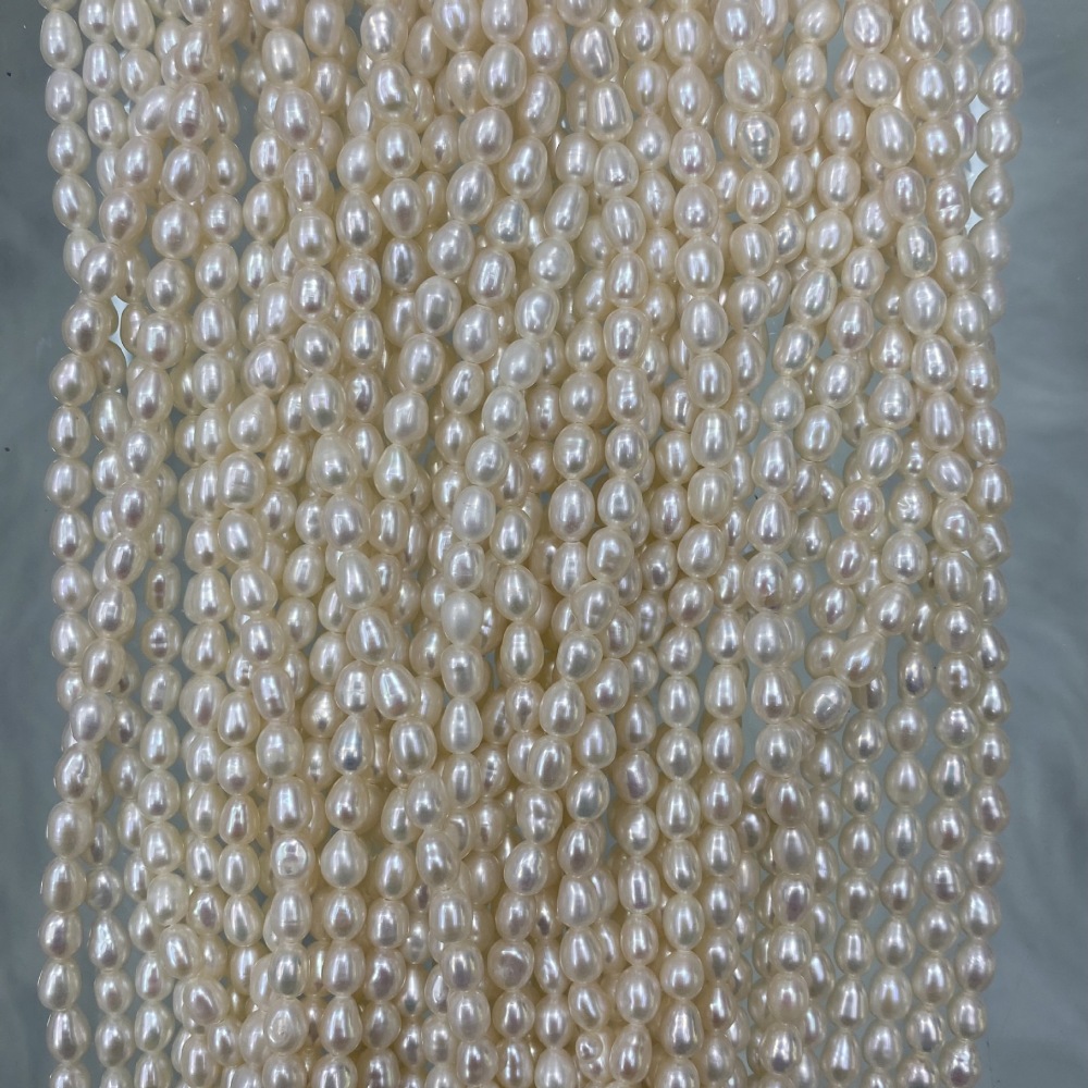 4-5mm Natural Freshwater Pearls (Seed Beads) with High Luster - DIY Accessories