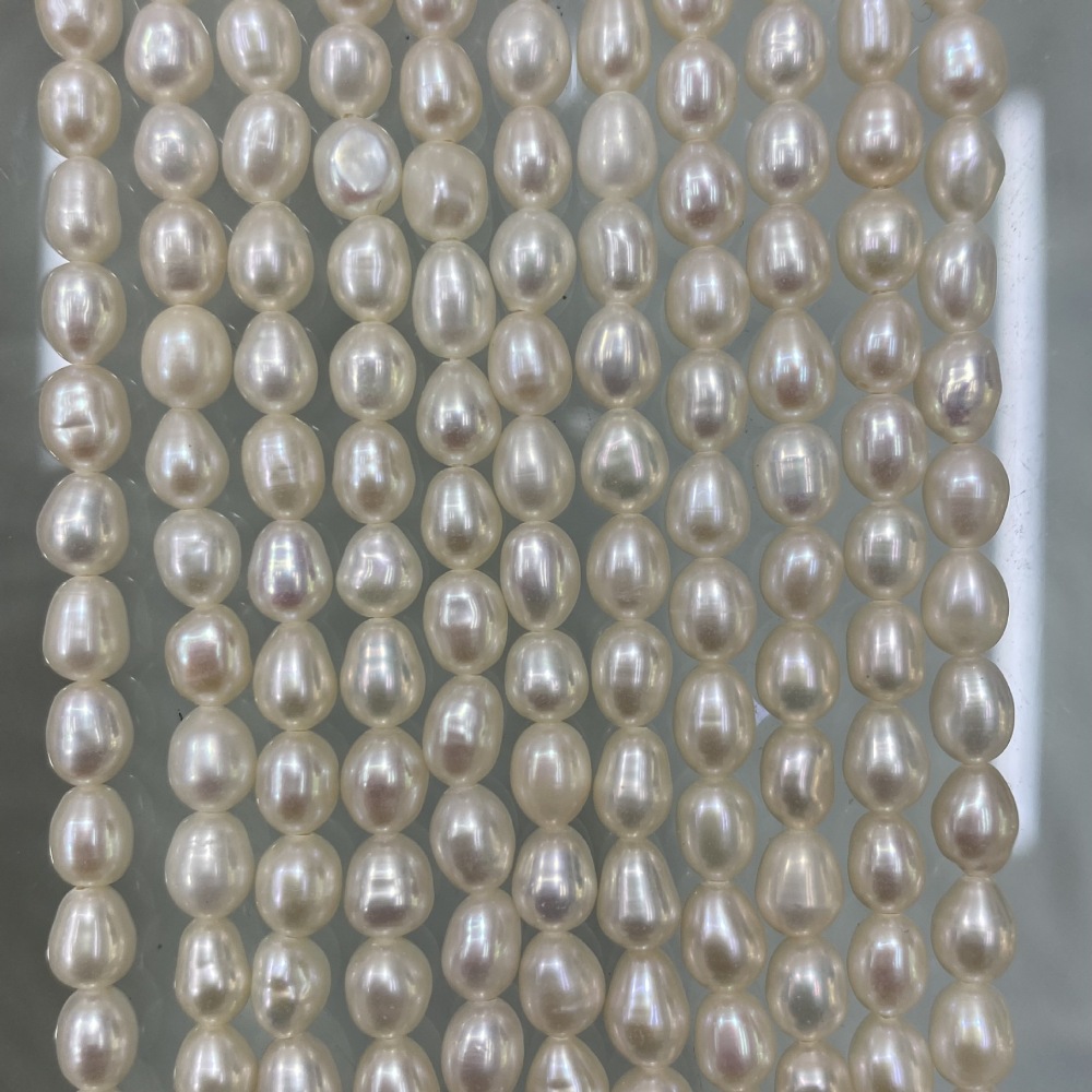 4-5mm Natural Freshwater Pearls (Seed Beads) with High Luster - DIY Accessories
