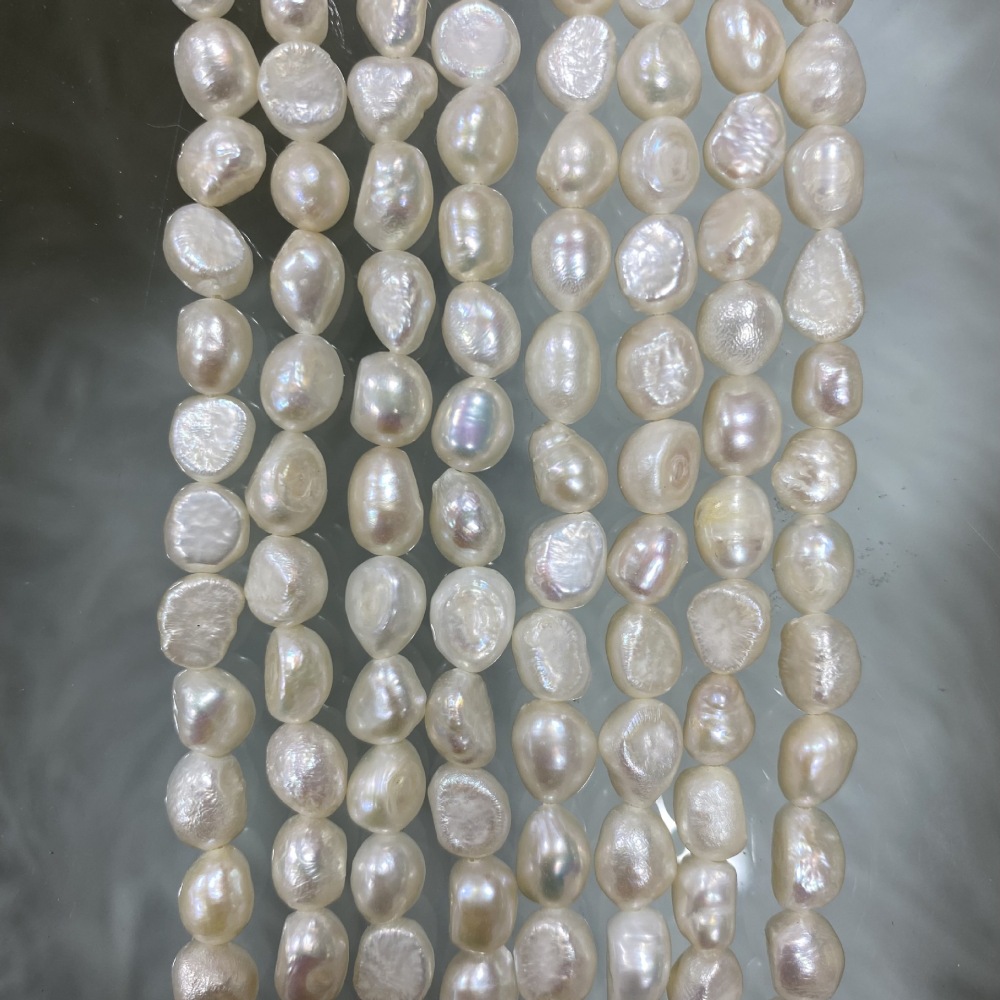 7-8mm Natural Baroque Freshwater Pearl DIY Accessories