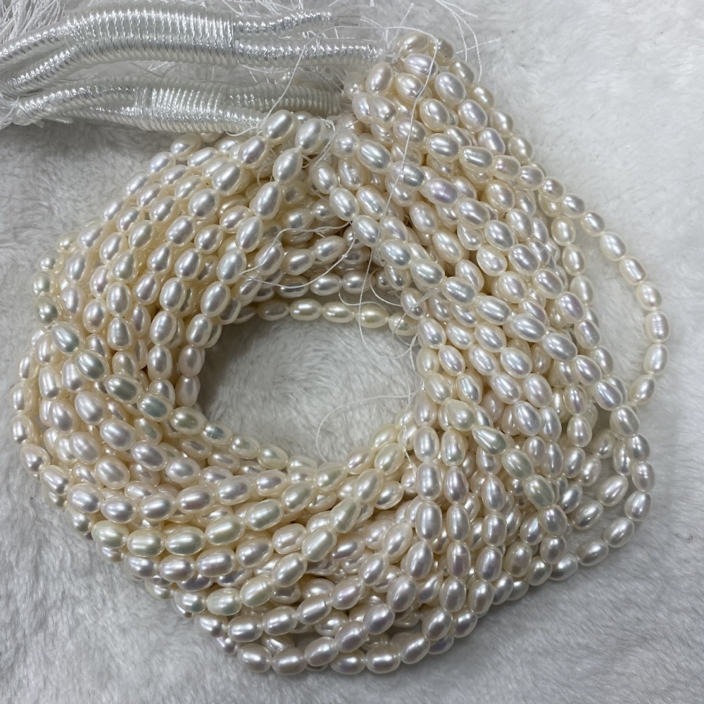 7-8mm Natural Freshwater Pearls, Very Few Blemishes, Strong Luster, DIY Accessories