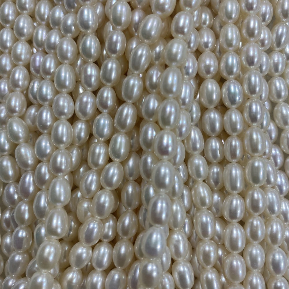5-7mm Natural Freshwater Pearls, High Luster, DIY Accessories