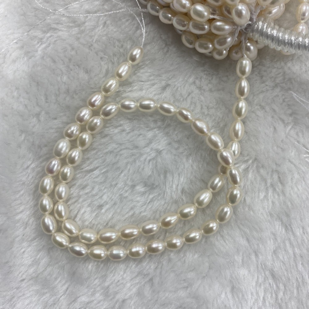5-7mm Natural Freshwater Pearls, High Luster, DIY Accessories