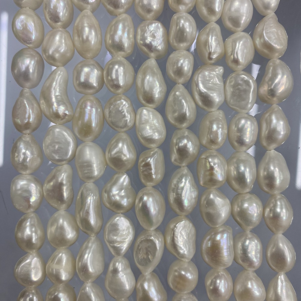 10-11mm Natural Baroque Freshwater Near-Round Pearl DIY Accessories