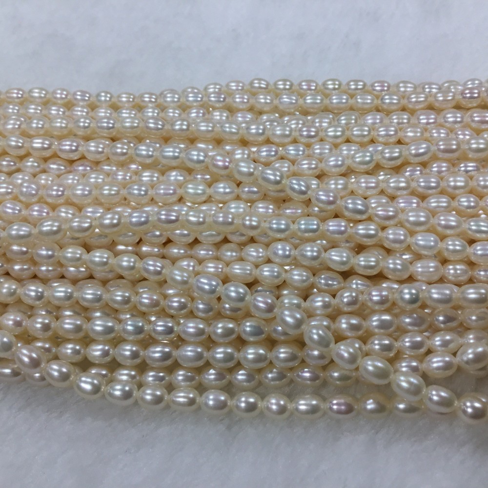 4-5mm Natural Freshwater Pearls, High Luster, DIY Accessories