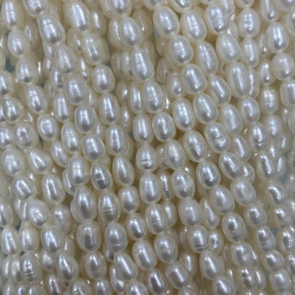 4-5mm Natural Freshwater Pearls, High-Luster, DIY Accessories