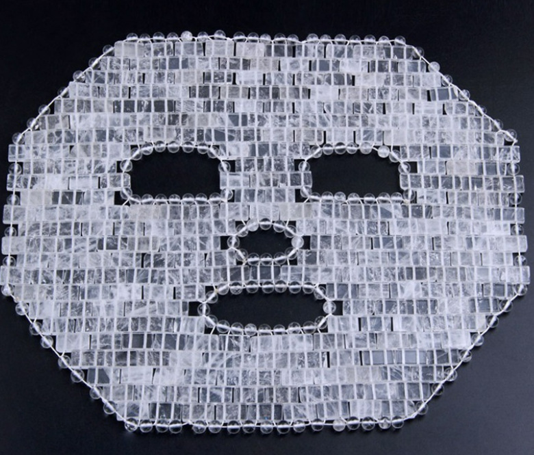 Natural Crystal and Jade Face Mask for Facial Beauty and Care