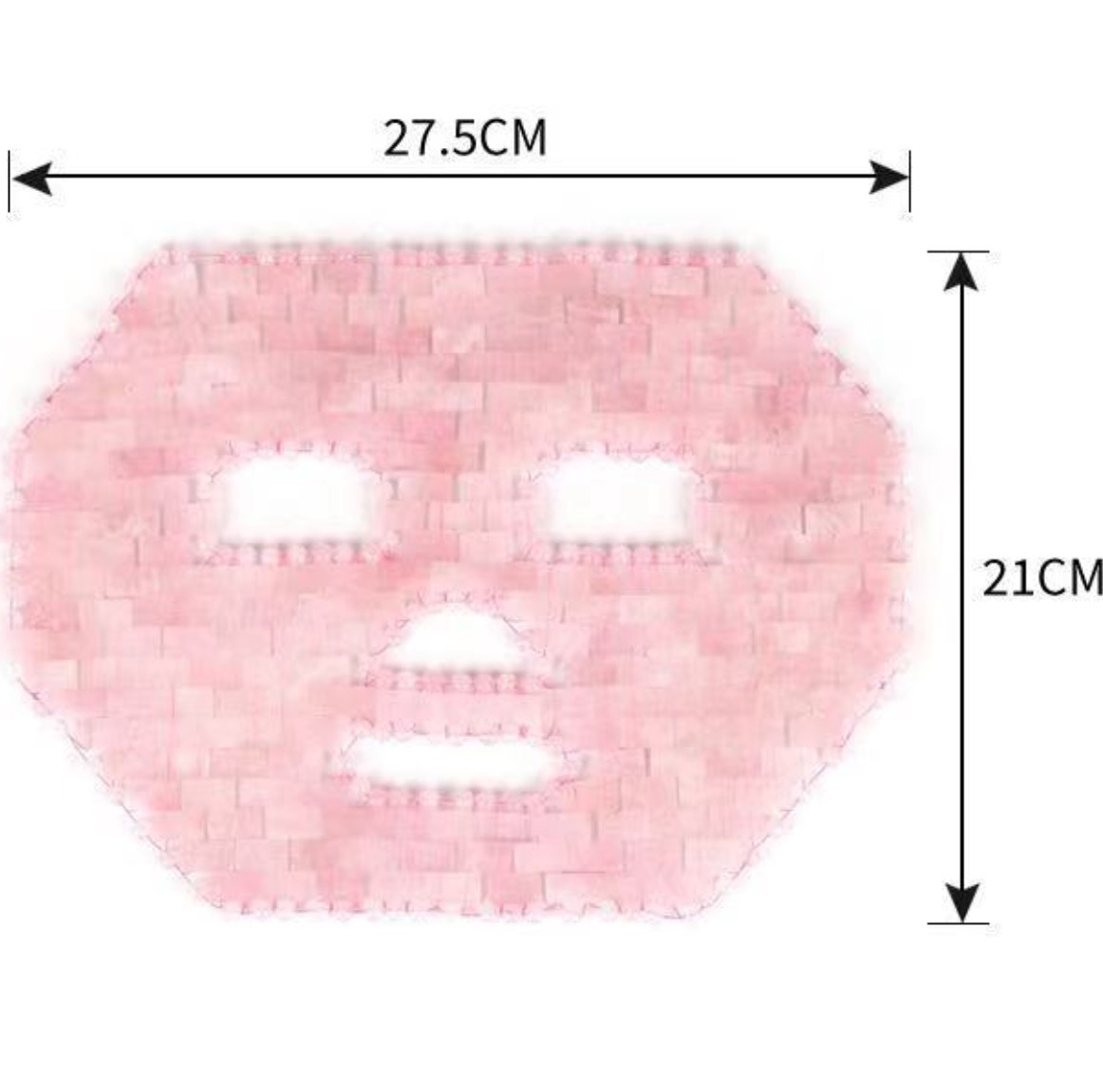 Natural Crystal and Jade Face Mask for Facial Beauty and Care