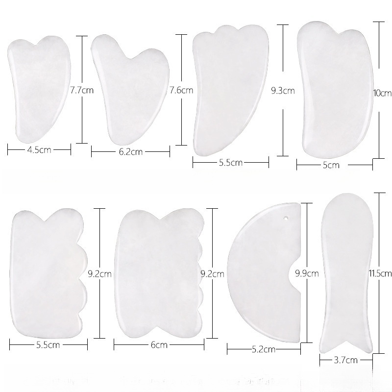 Jade/White Jade Facial Massager/Gua Sha Tool