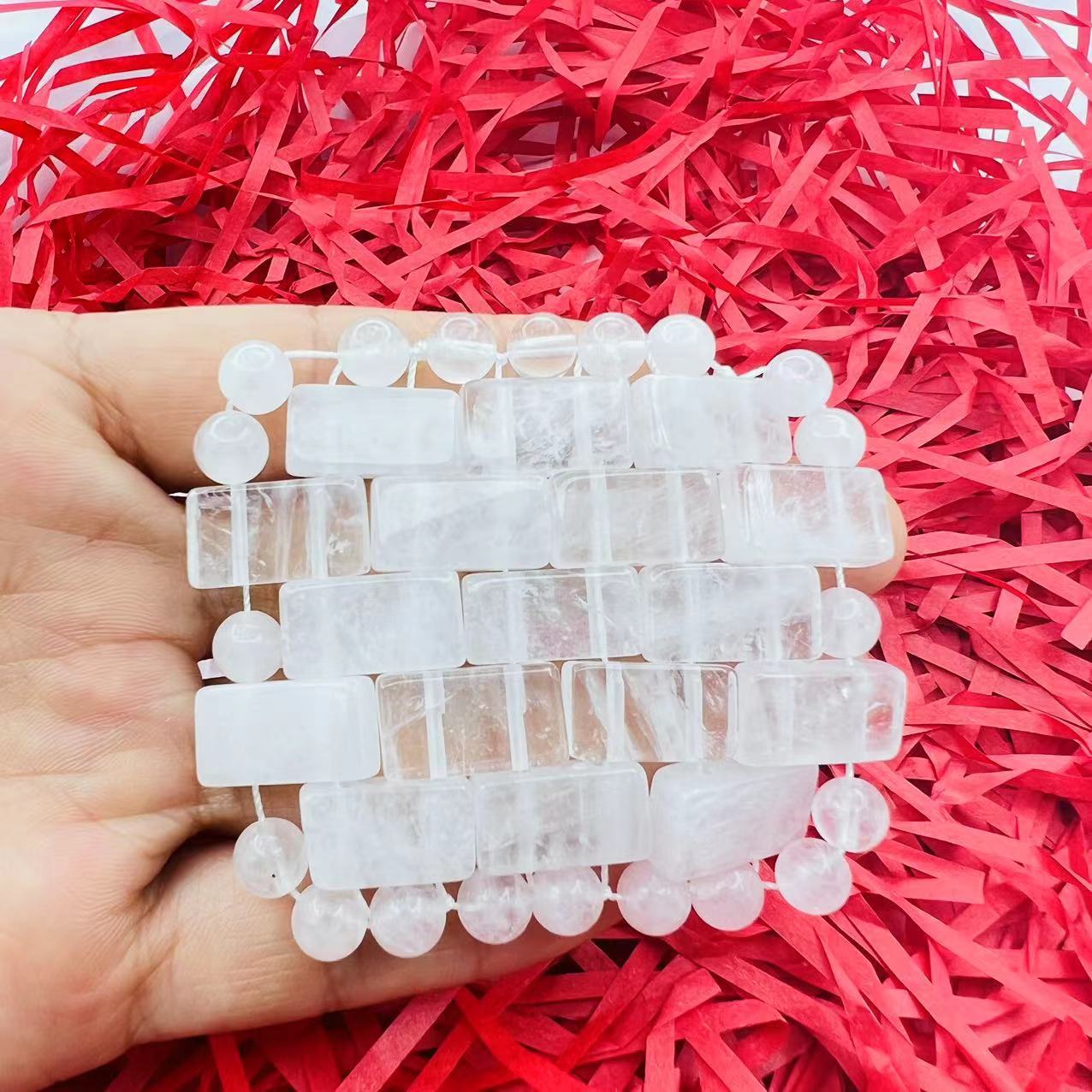 Jade eyelid/eye mask, hand-woven eye mask