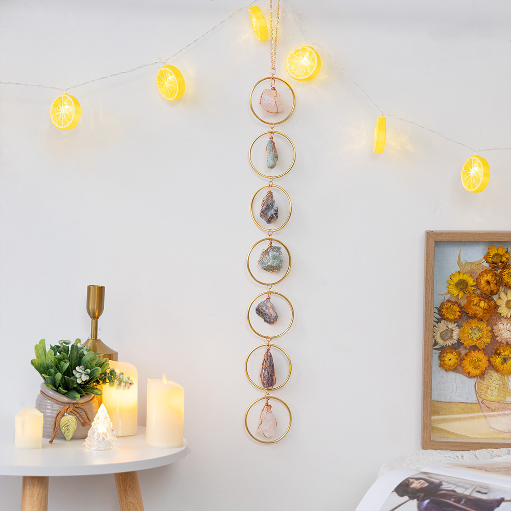 Natural Crystal Dreamcatcher with Sun Catcher