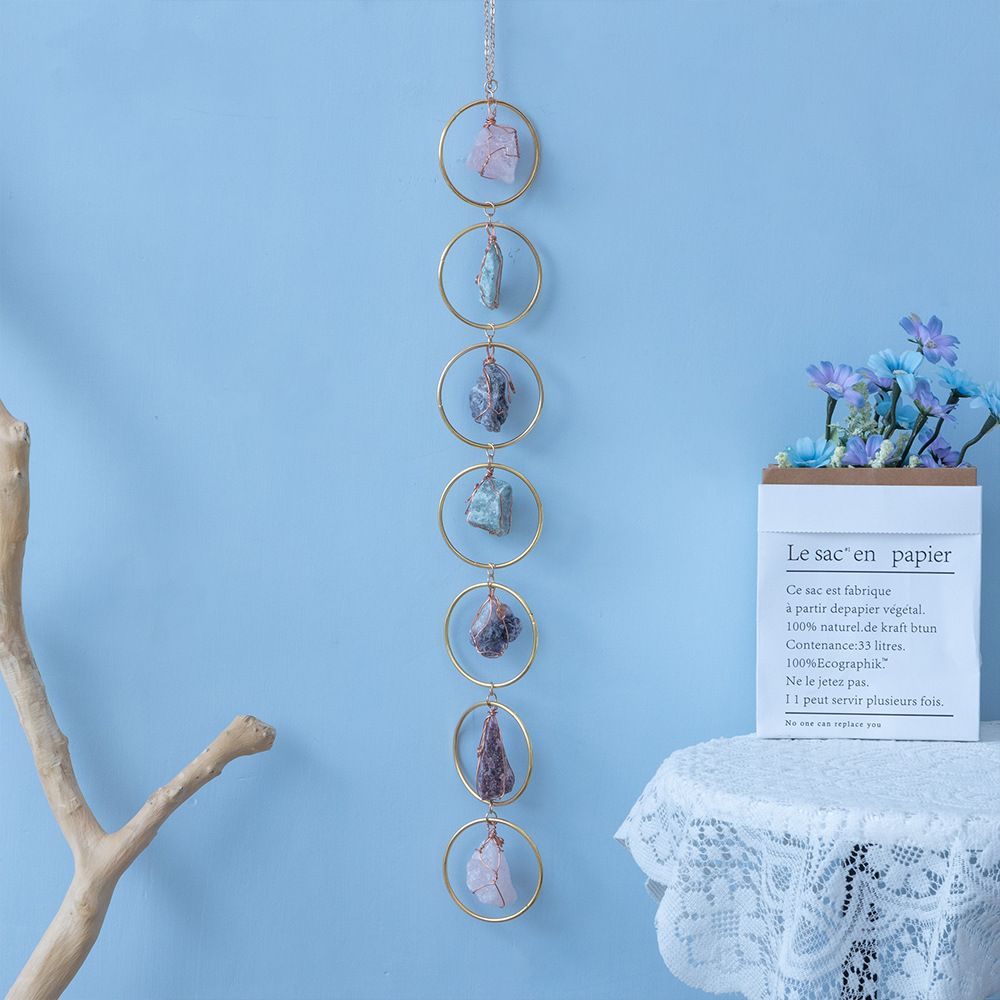Natural Crystal Dreamcatcher with Sun Catcher