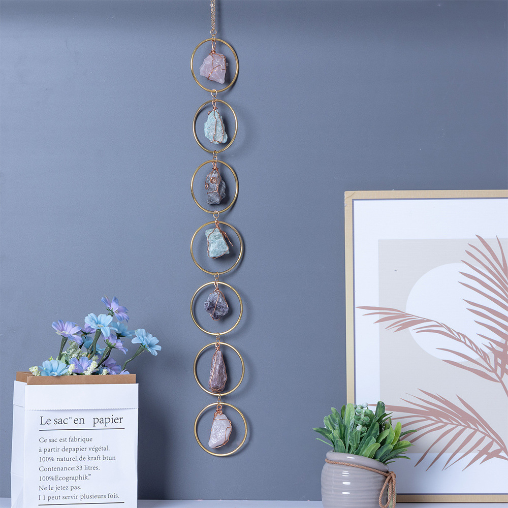 Natural Crystal Dreamcatcher with Sun Catcher