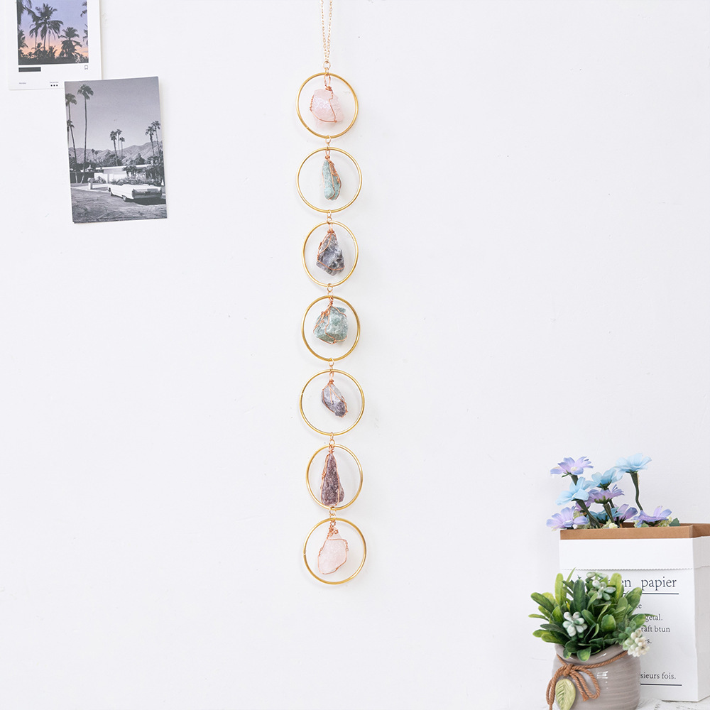 Natural Crystal Dreamcatcher with Sun Catcher
