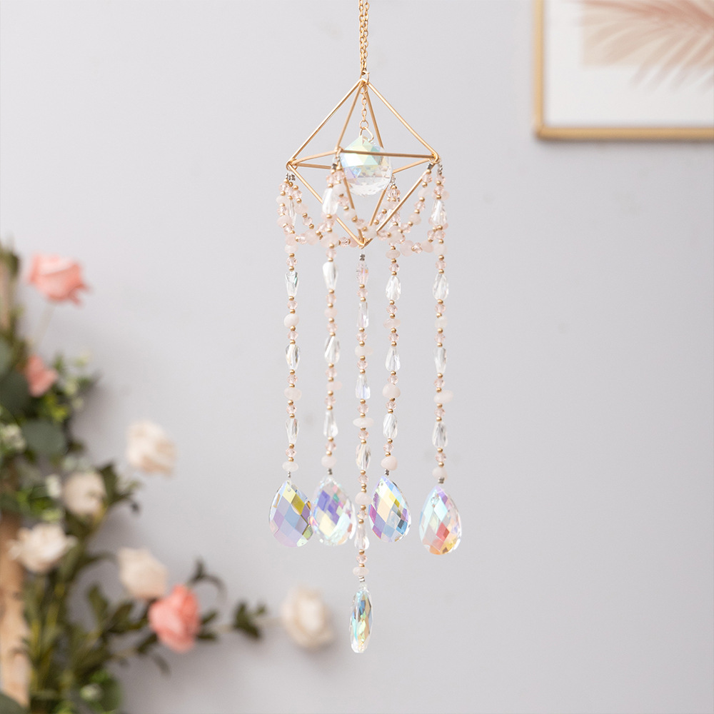Sunlight Catcher Wind Chime Ornament Crystal Sun Catcher