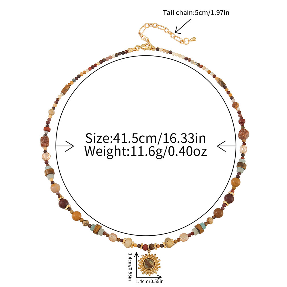 MYK2019-Maillard-style handmade old-money style beaded necklace