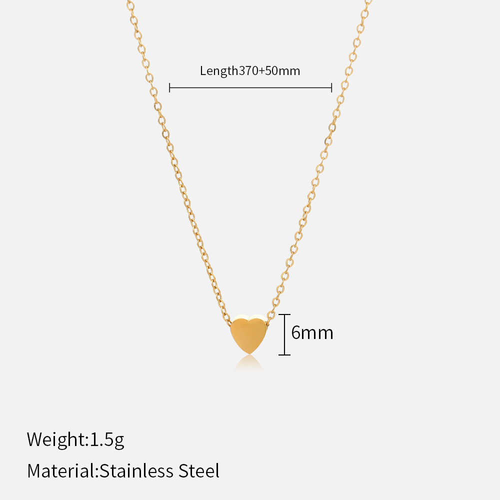 MYK2040-French retro braided star and moon stainless steel necklace, unique and stylish.