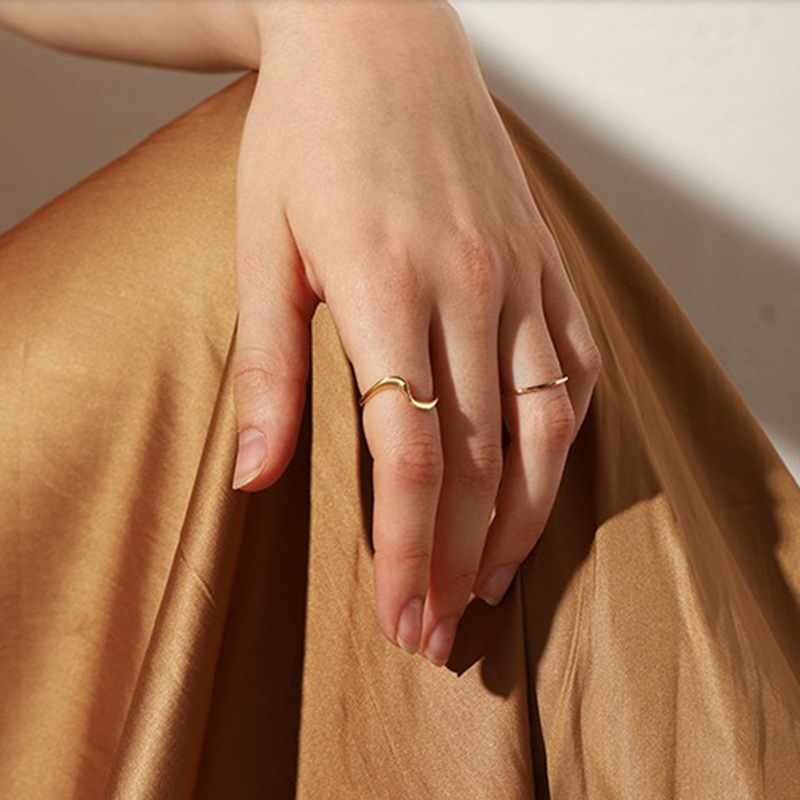 New Adjustable Minimalist Pinky Ring