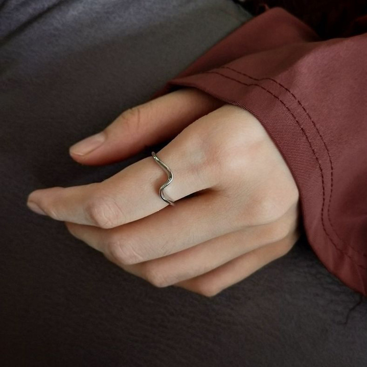New Adjustable Minimalist Pinky Ring