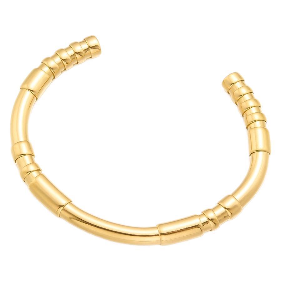 Luxury Niche Bangle with Gold Plated Copper