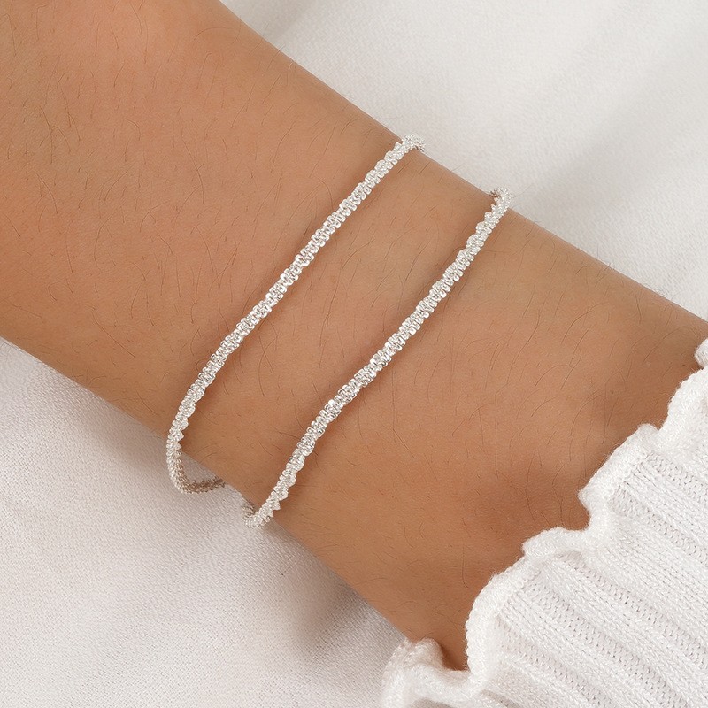 Sparkling Starry Night Double-Layer Bracelet