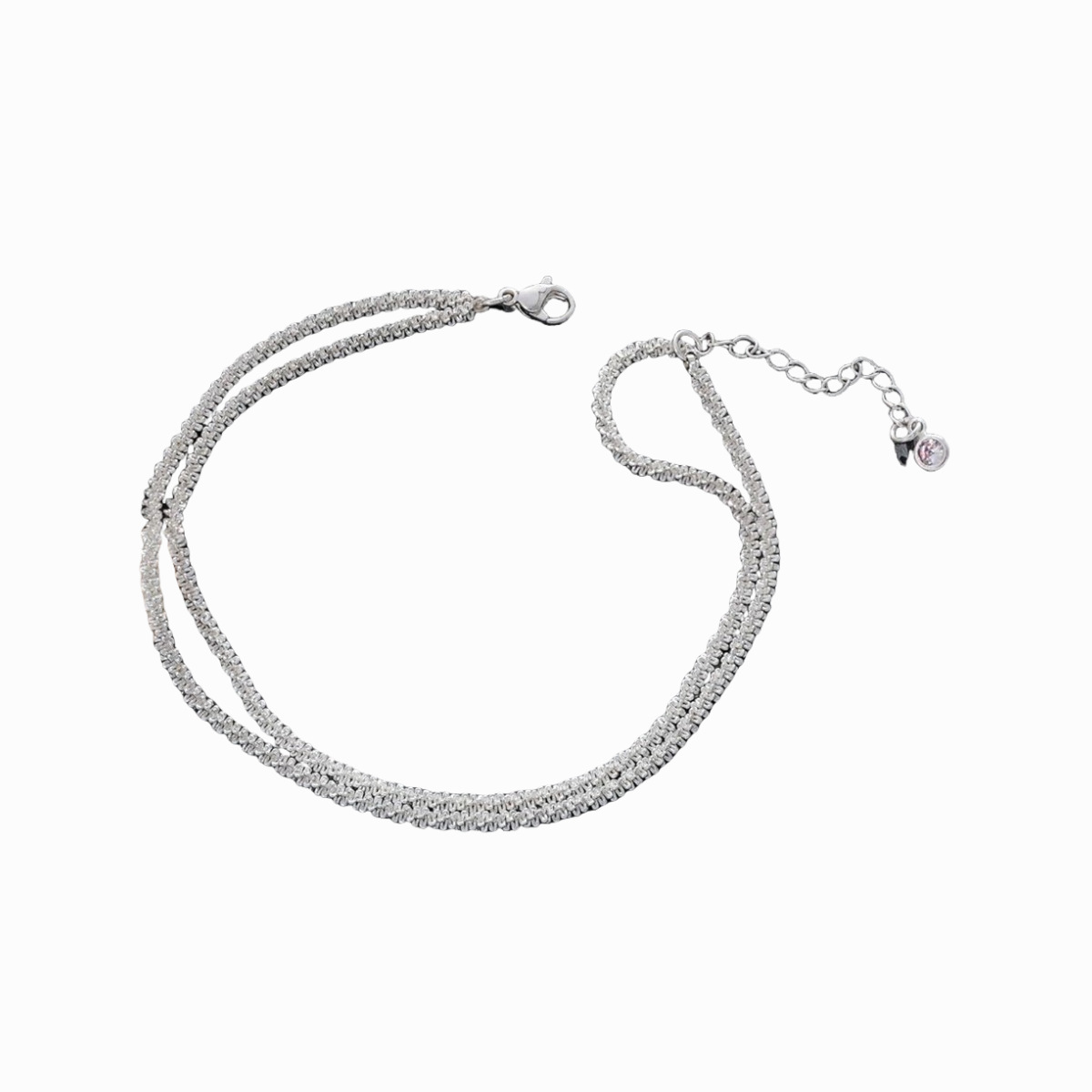 Sparkling Starry Night Double-Layer Bracelet
