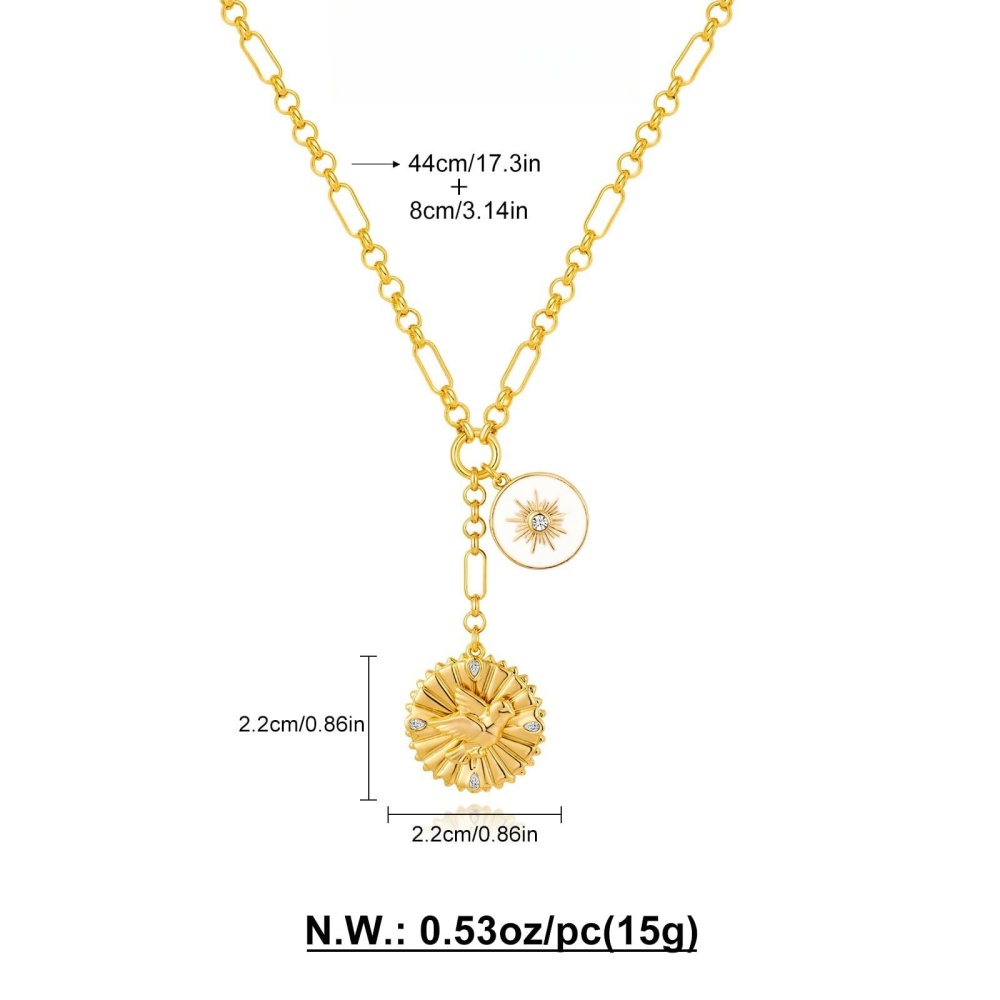 18K Gold Plated Copper Minimalist Geometric Necklace/Collarbone Necklace
