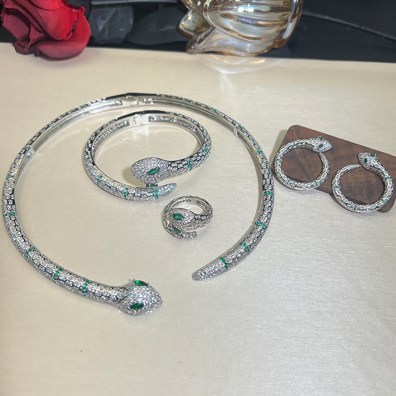 MYK2570-Treasure Serpent Series High-End Jewelry Set