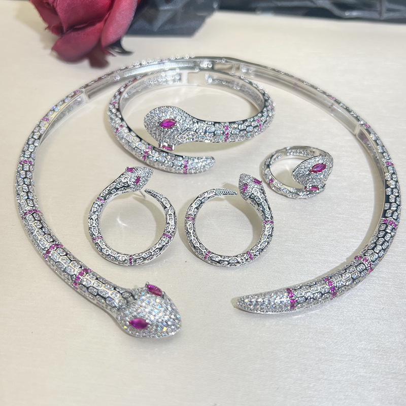 MYK2570-Treasure Serpent Series High-End Jewelry Set