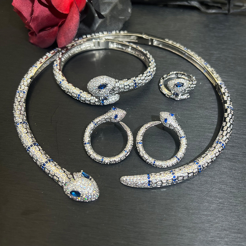 MYK2570-Treasure Serpent Series High-End Jewelry Set