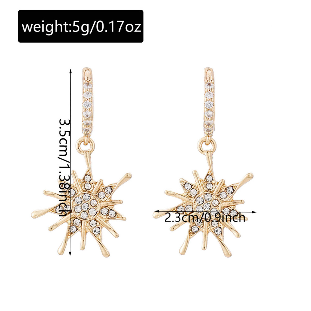 Irregular Sun All-Purpose Earrings