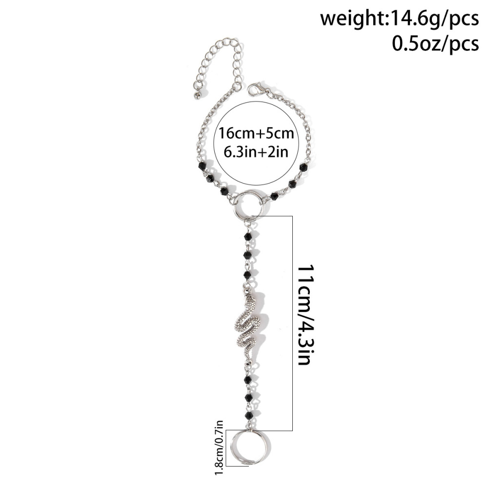 Trendy Punk Snake-Shaped Sweet and Cool Mimic Bracelet
