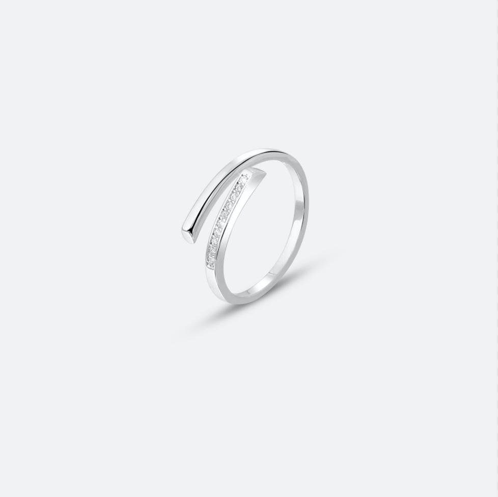 MYK2876-Adjustable open ring, elegant and sophisticated index finger ring