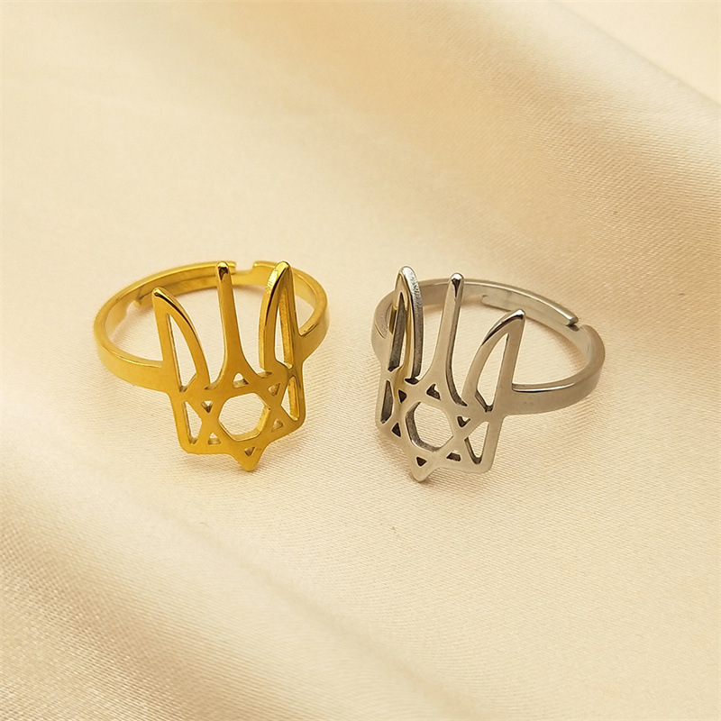 MYK3018-Stylish and unique Ukrainian rings