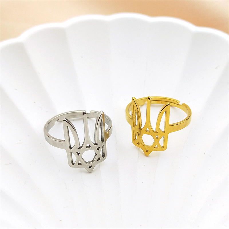 MYK3018-Stylish and unique Ukrainian rings