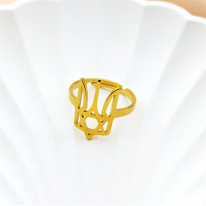 MYK3018-Stylish and unique Ukrainian rings