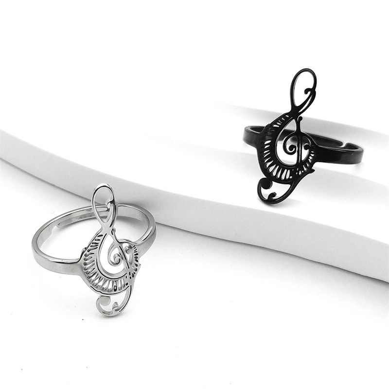 MYK3101-Music ring open jewelry