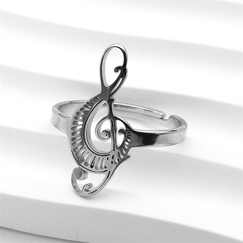 MYK3101-Music ring open jewelry
