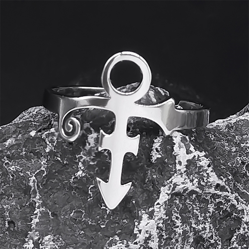 MYK3100-RIP Commemorative Stainless Steel Ring