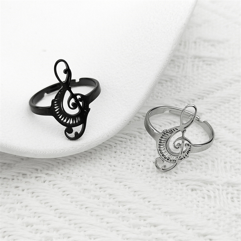 MYK3101-Music ring open jewelry