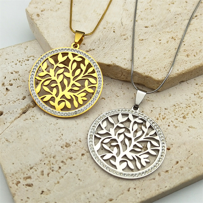 MYK3236-Viking Tree of Life Nordic Style Necklace