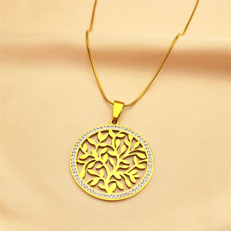 MYK3236-Viking Tree of Life Nordic Style Necklace