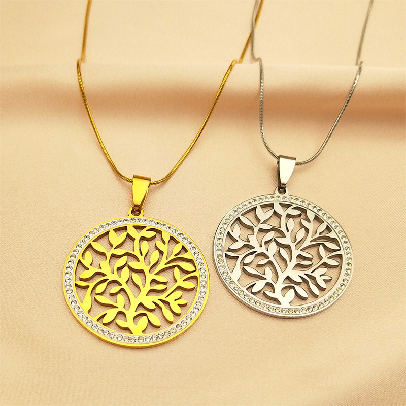 MYK3236-Viking Tree of Life Nordic Style Necklace