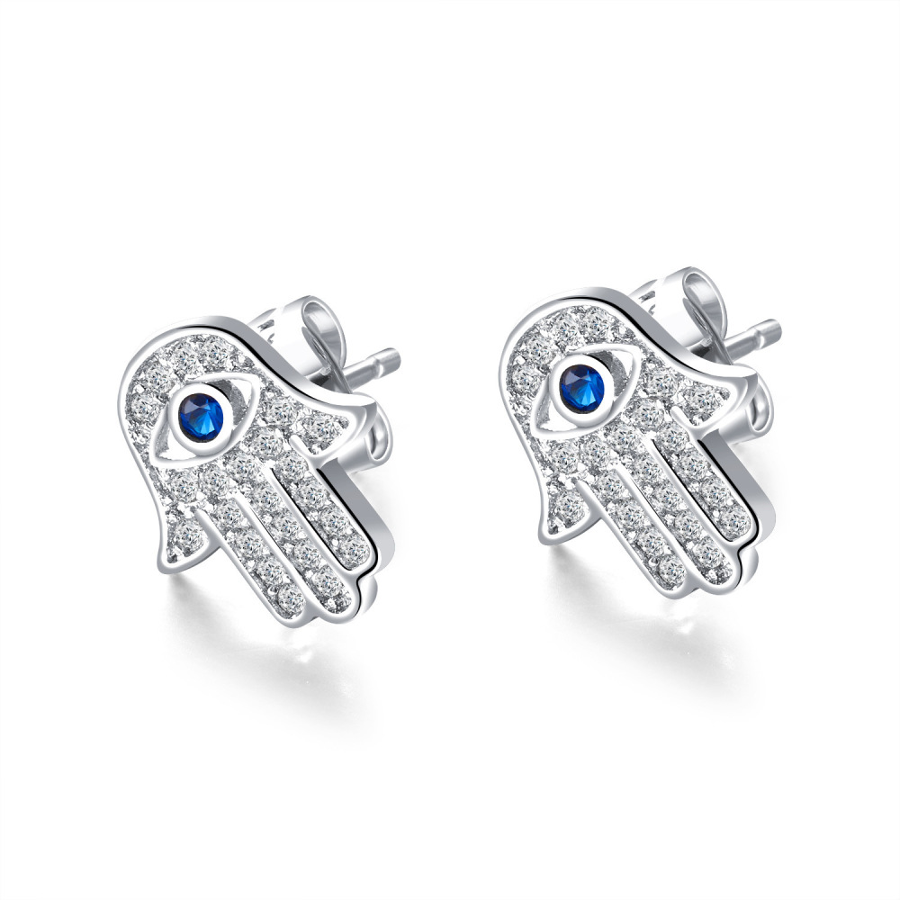 MYK3303-Hamsa Hand Stylish Earrings