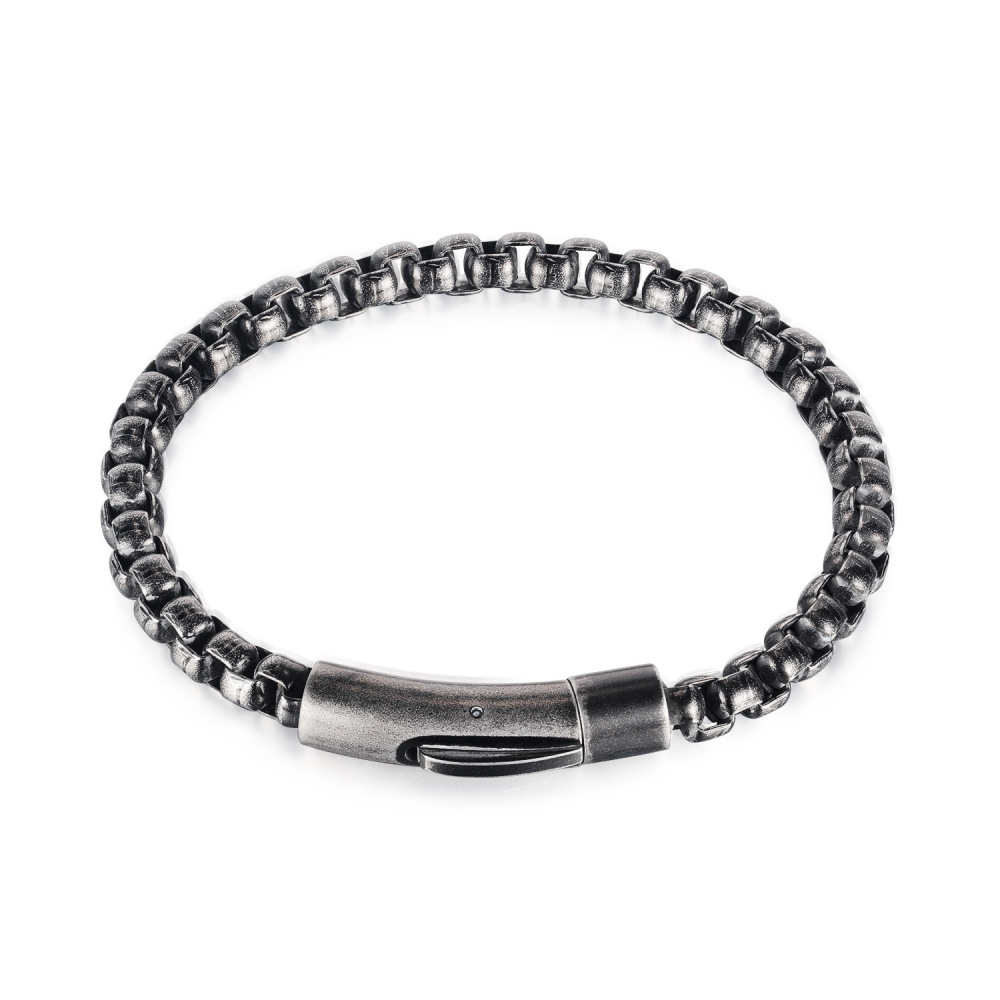 MYK3341-Hip-hop style stainless steel trendy men's street bracelet