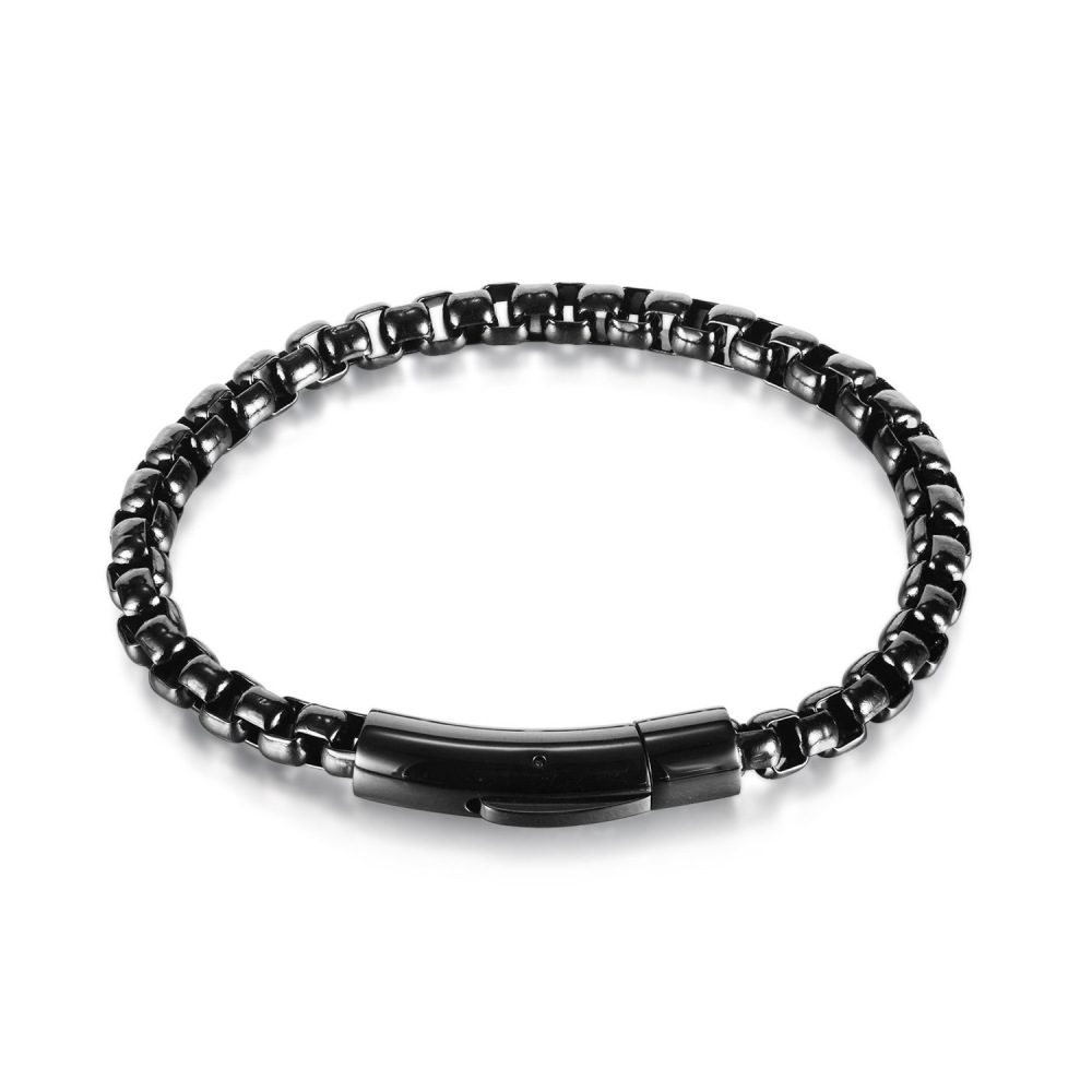 MYK3341-Hip-hop style stainless steel trendy men's street bracelet